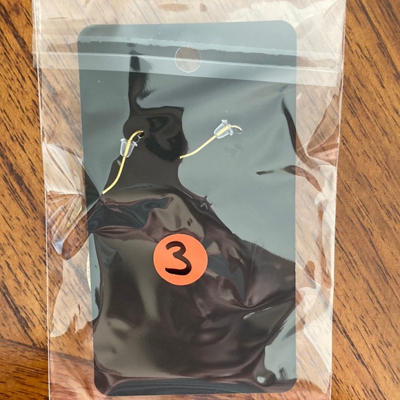 “ Football” earrings. - Picture 2 of 2